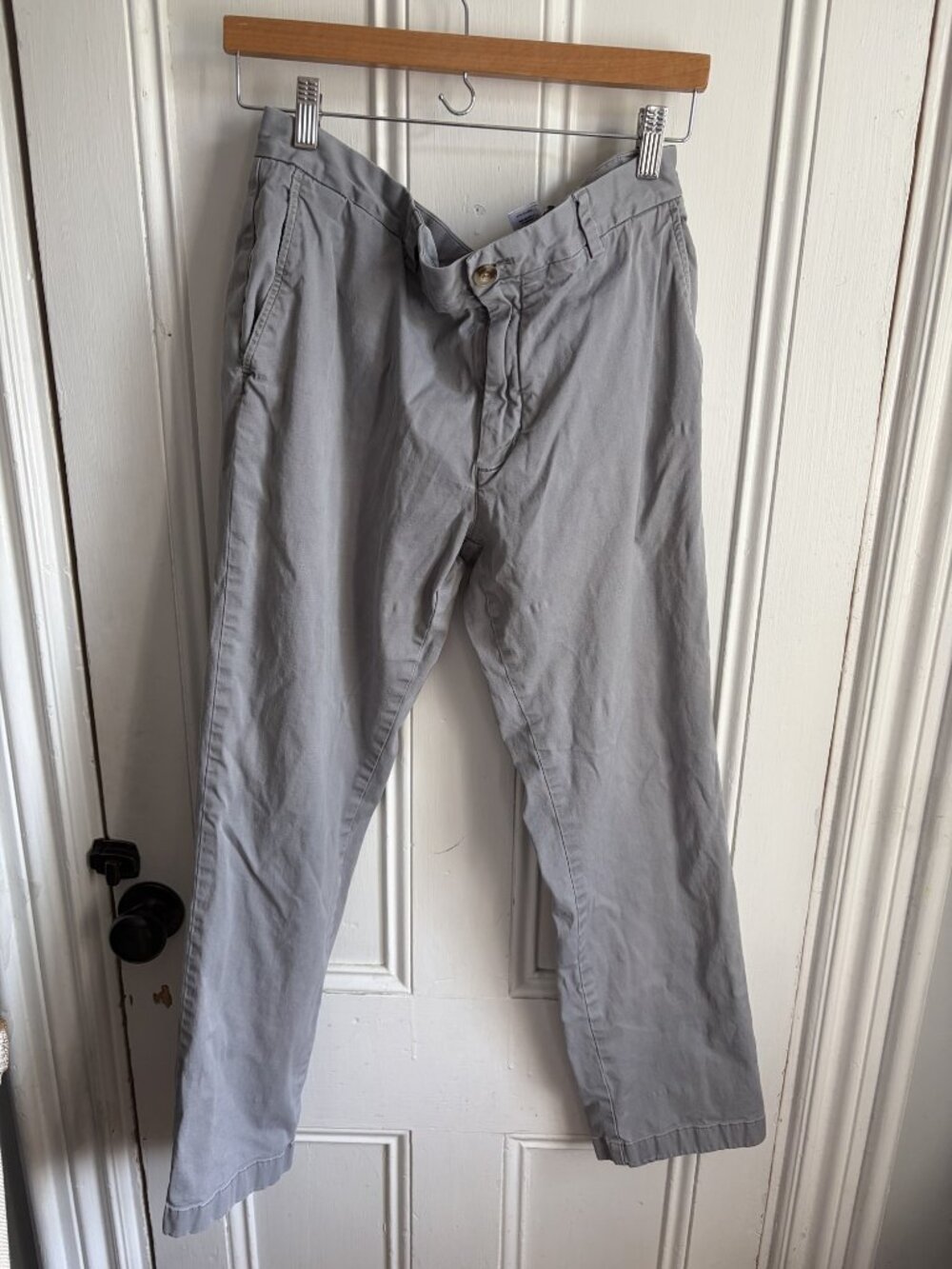 Vineyard Vines Breaker Pants Mens 34x30 Gray Stretch Chino Golf Trousers